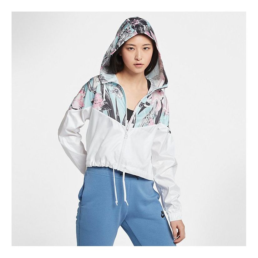(WMNS) Nike Sportswear Jacket 'White Multi' AR5152-100