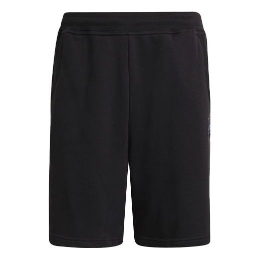 adidas originals Abstract Short Causual Logo Running Sports Short Pant Male Black GN3289