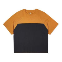 Converse Shapes Triangle Raglan Graphic T-Shirt Asia Sizing 'Dark Soba' 10021717-A01