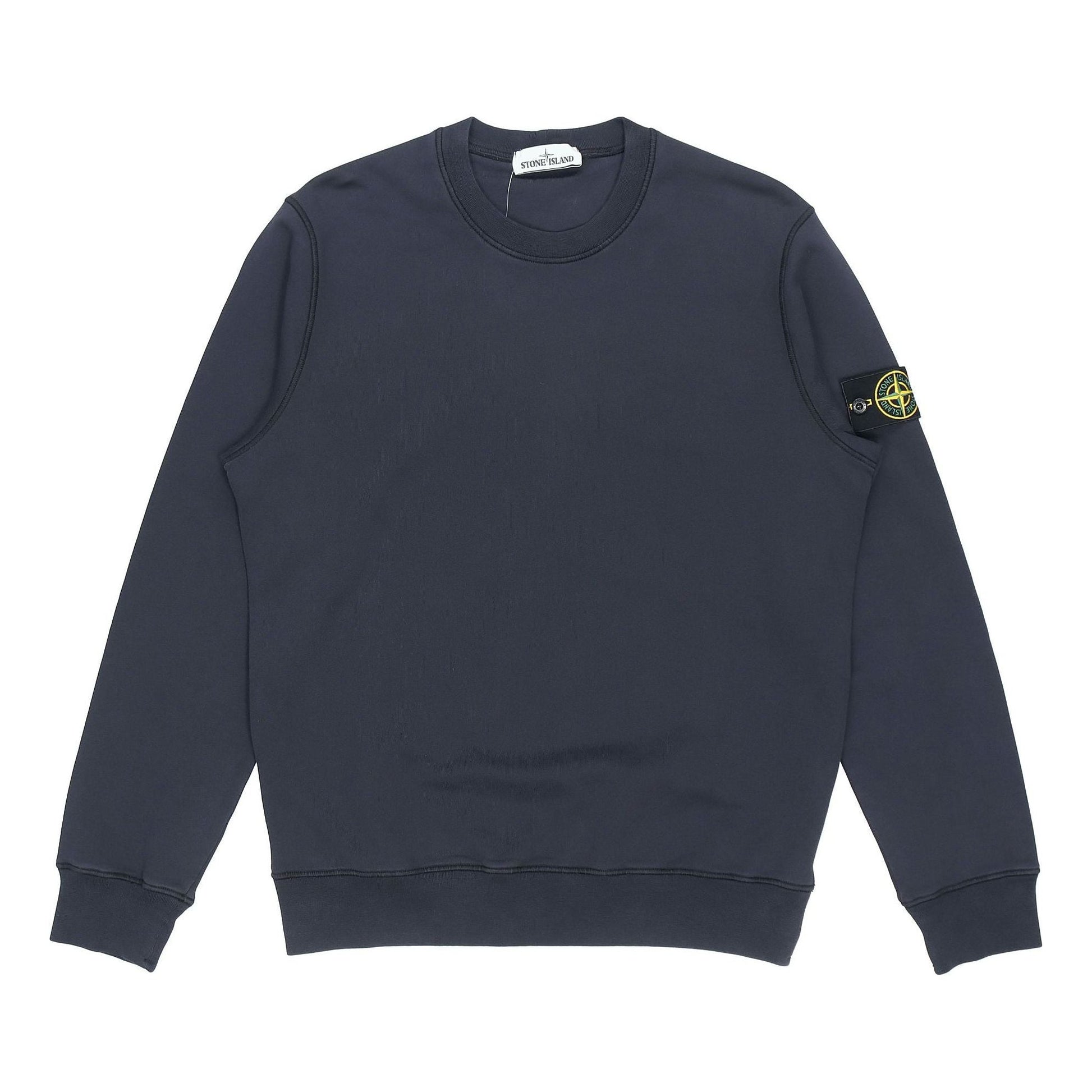 STONE ISLAND Garment Dyed Sweatshirt 'Blue' 741563051-V0020