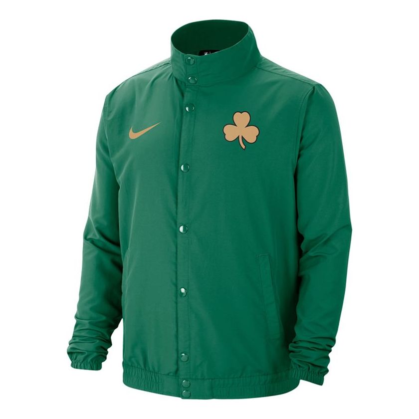 Men's Nike Boston Celtics Sports Jacket Green CD3039-312