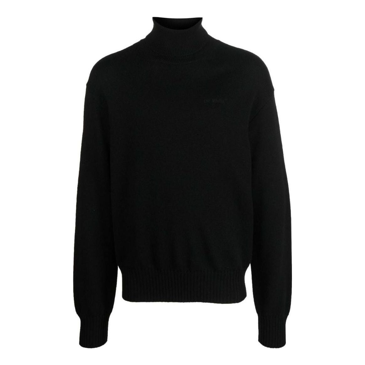 Off-White roll-neck Wool Jumper OMHF043C99KNI0011010