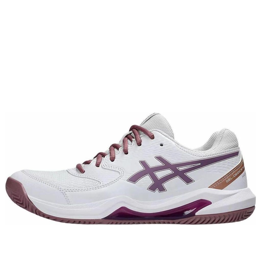(WMNS) ASICS Gel-Dedicate 8 Padel 'White Dark Ube' 1042A241-103