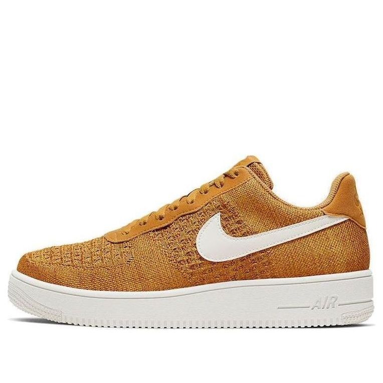 Nike Air Force 1 Flyknit 2.0 'Gold Suede' CI0051-700