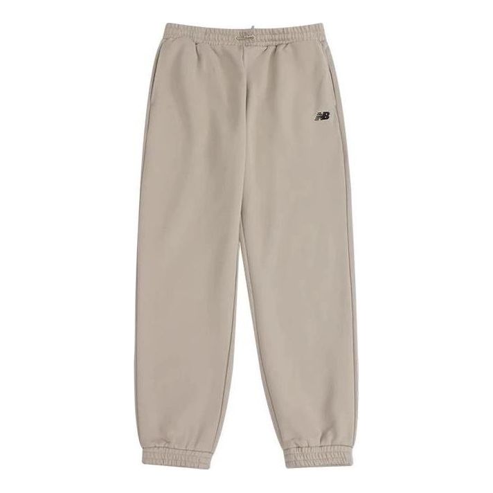 New Balance NB Logo Woven Jogger Asia Sizing 'Beige' MLD43101-LBE