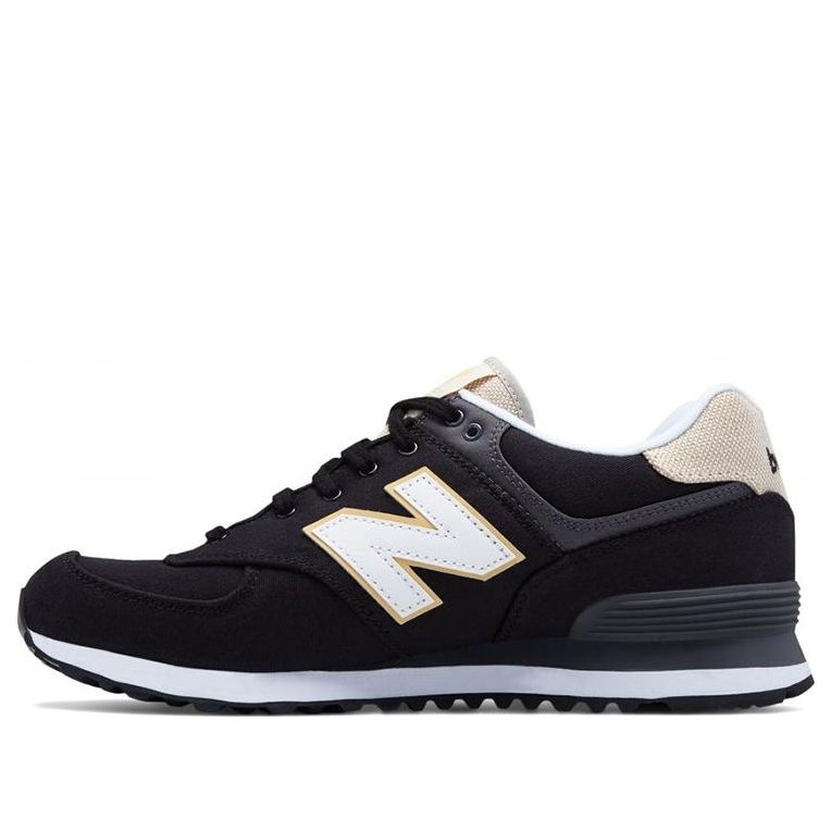 New Balance 574 Series Retro Surf Black/White/Yellow ML574RTE