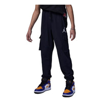(GS) Air Jordan Cargo Pants 'Black' FQ0656-010