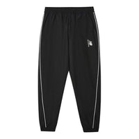 New Balance Track Pants Asia Sizing 'Black White' AMP11318-BK