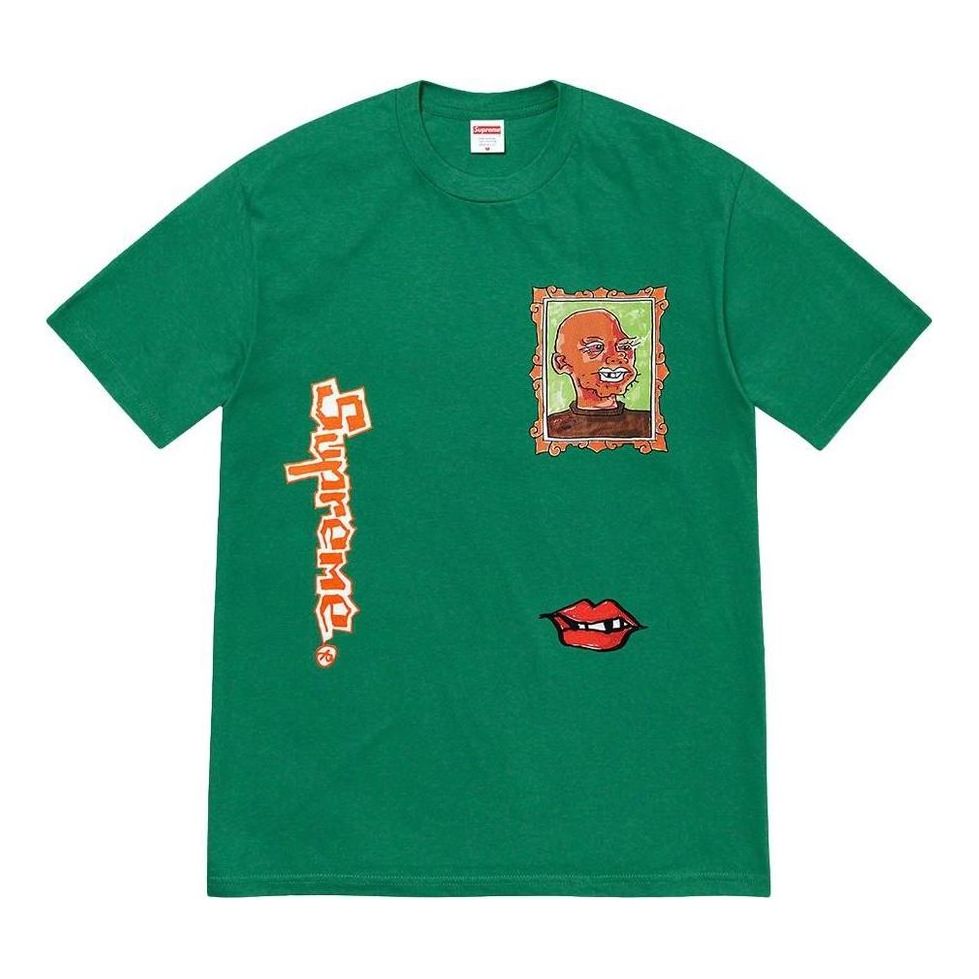 Supreme FW22 Gonz portrait tee T SUP-FW22-278-PINE