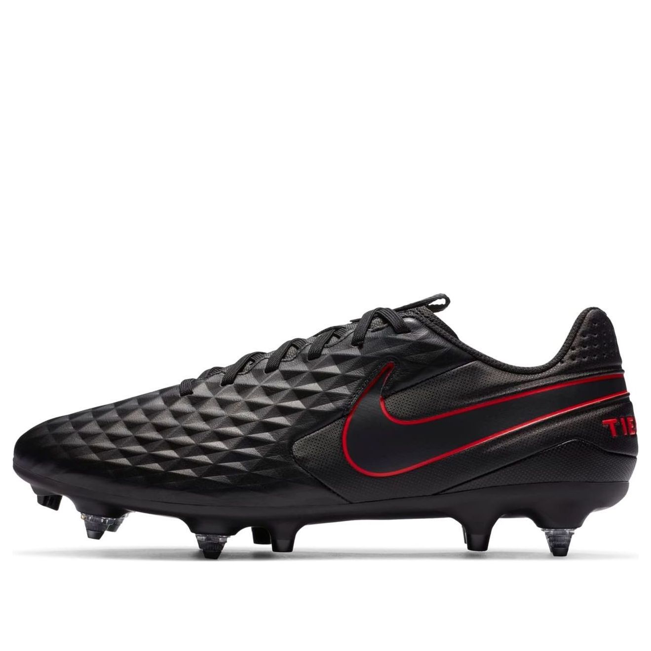 Nike Tiempo Legend 8 Academy SG-PRO Anti-Clog Traction 'Black Red' AT6014-060