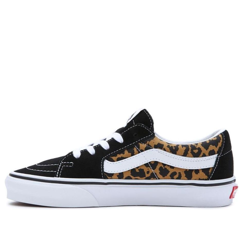 (WMNS) Vans Sk8-Low Leopard 'Black' VN0009QRBMW