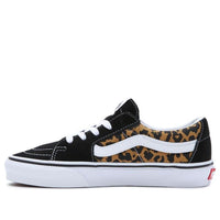 (WMNS) Vans Sk8-Low Leopard 'Black' VN0009QRBMW