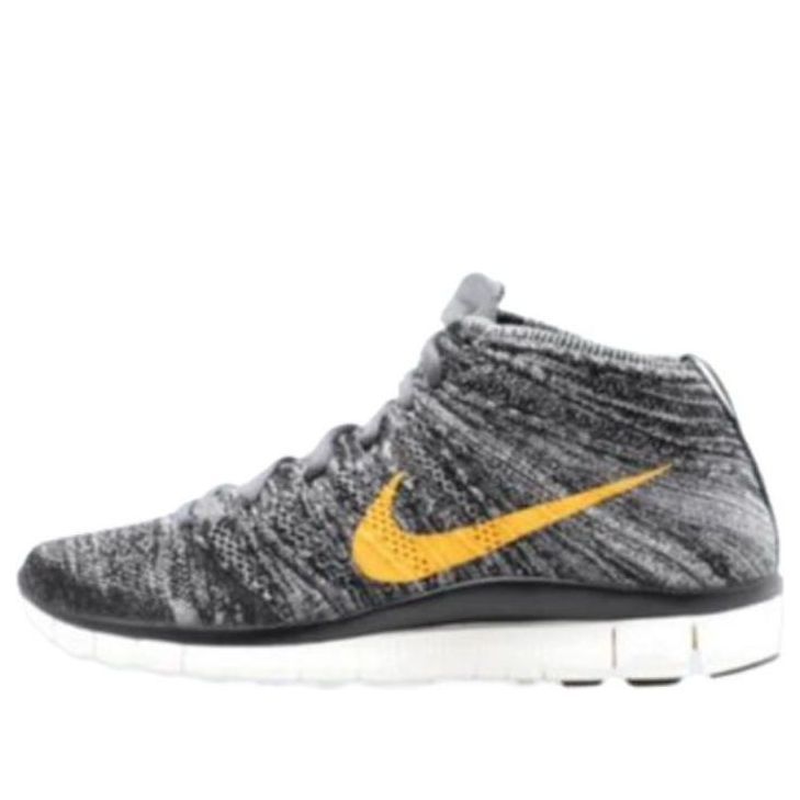 Nike Free Flyknit Chukka Sp 'Grey Orange' 677537-070