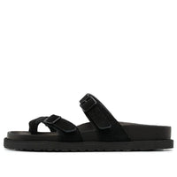 (WMNS) Birkenstock 1774 III Mayari Suede Leather Narrow Fit 'Black' 1025381