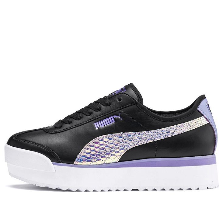 (WMNS) PUMA Roma Amor Metallic 'Black Lavender' 371006-03