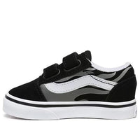 Vans Suede Flame Old Skool V 'Black Grey' VN0A38JNWKJ