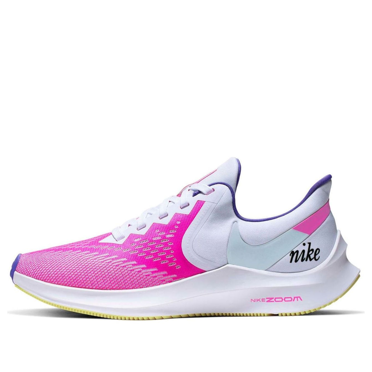 (WMNS) Nike Air Zoom Winflo 6 'White Fuchsia' CK0823-100