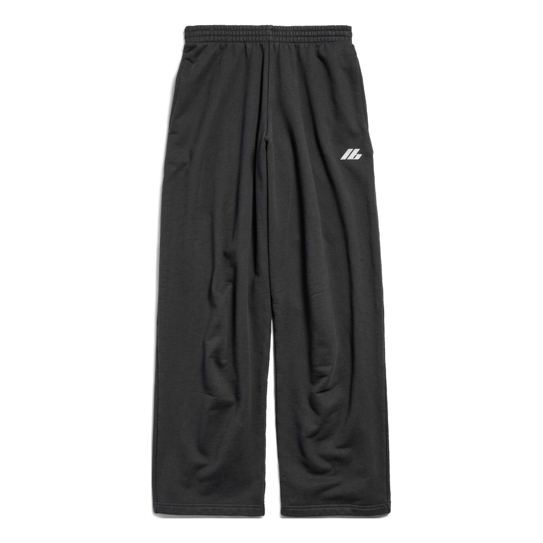 Balenciaga Activewear Baggy Sweatpants 'Black' 787357TQVT81083