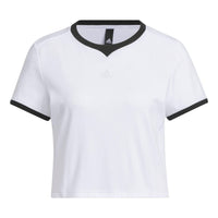 (WMNS) adidas Rco Graphic Short Sleeve Tee 'White' IP7106