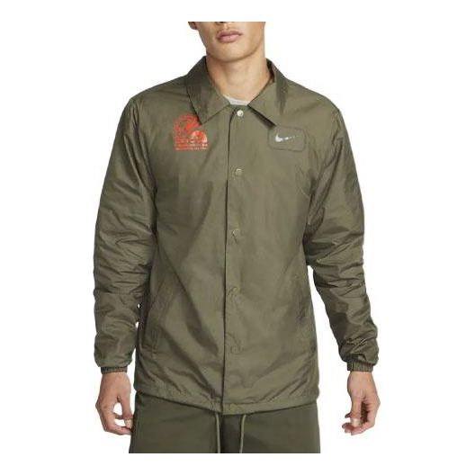 NIke SB Coach Jacket 'Olive' DV0580-222