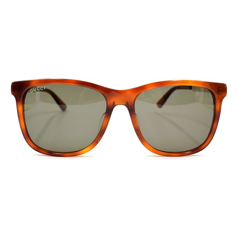 Gucci Classic Multi-Color Series Brown Gray GG0078SK-005