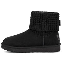 (WMNS) UGG Classic Solene Mini Snow Boots Black 1113463-BLK
