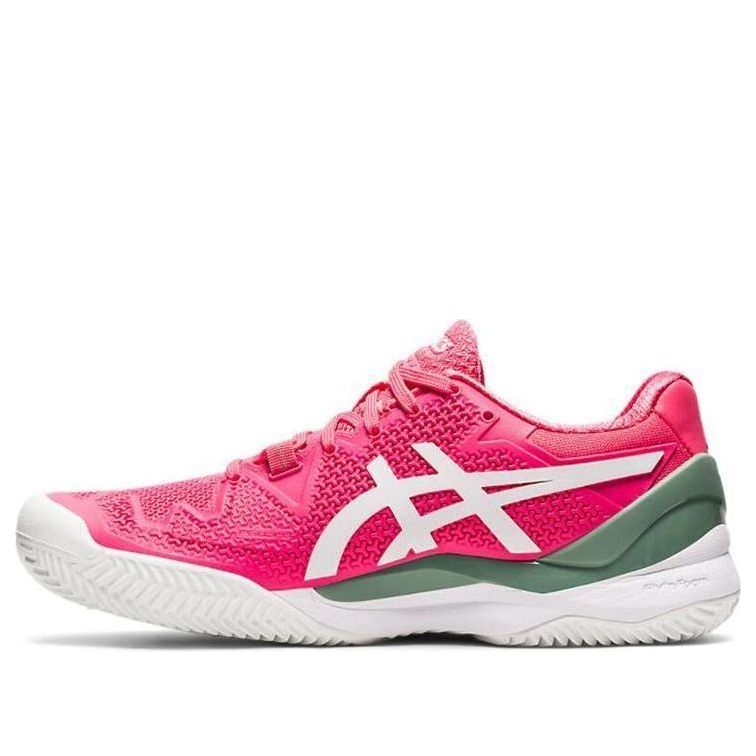 (WMNS) ASICS Gel Resolution 8 Clay 'Pink Cameo White' 1042A070-702