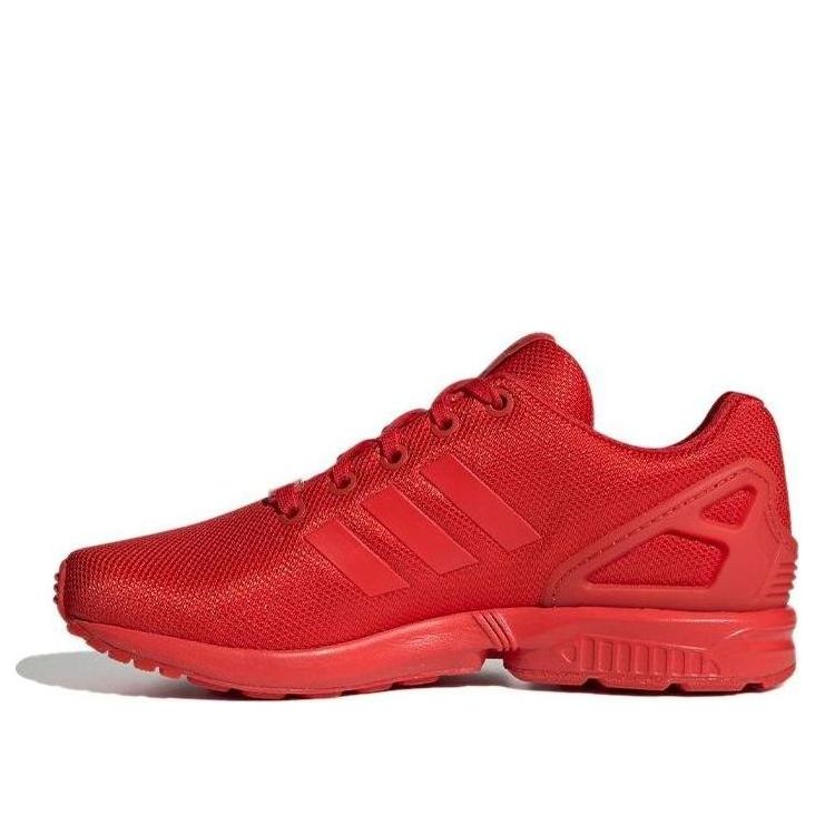 (GS) adidas originals ZX Flux J 'Red' EG3823