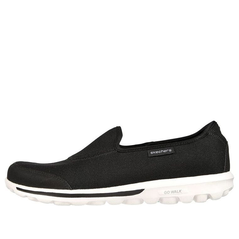 (WMNS) Skechers Go Walk Classic 'Ideal Sunset - Black White' 124464-BKW