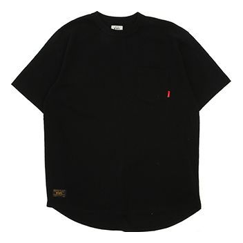 WTAPS 17AW Design SS 02/TEE.LOOPWHEEL Tee WTAPS17AW-01