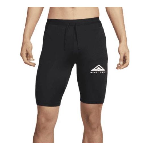 Men's Nike Solid Color Lacing Tight Running Shorts Black DM4796-010