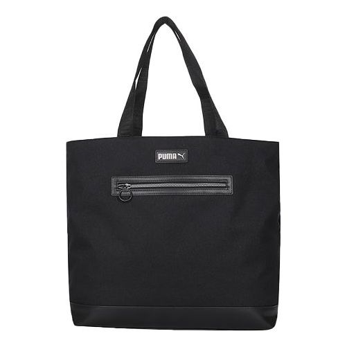 PUMA Prime Classic Shopper Handbag 'Black White' 078741-01
