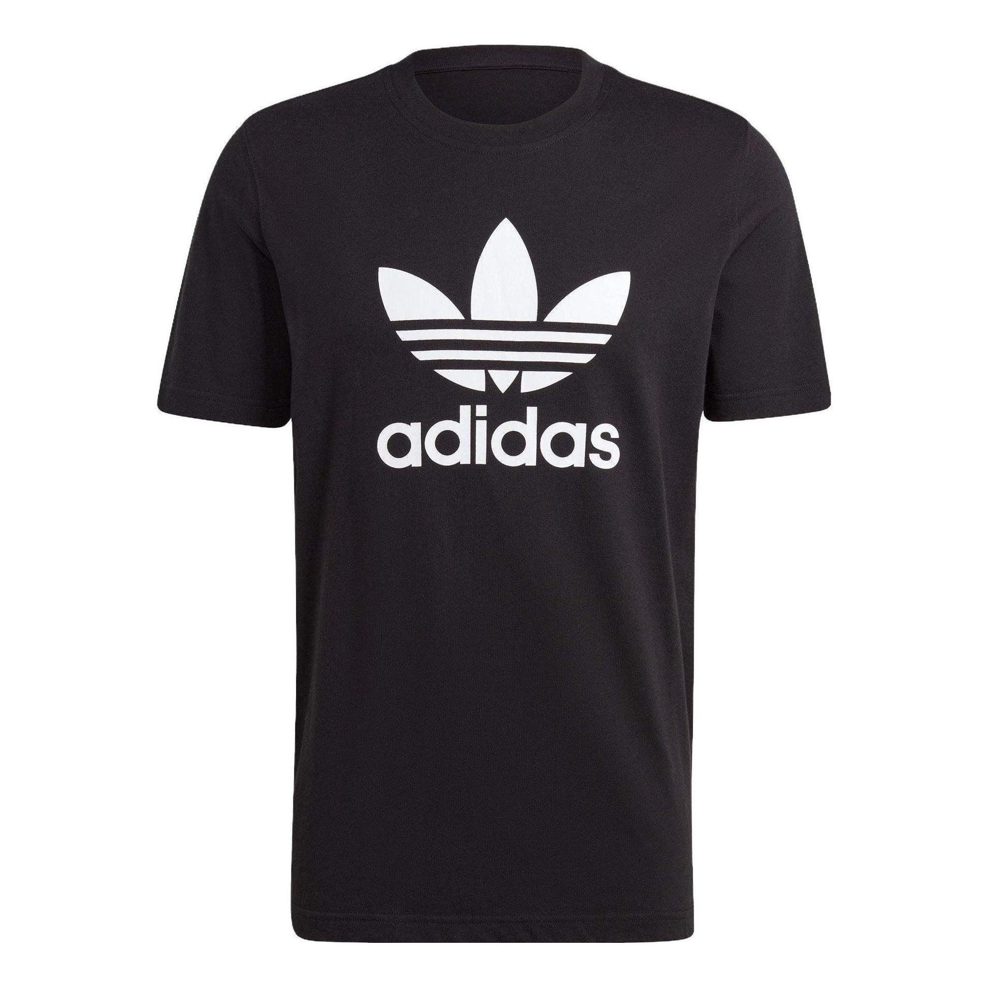 adidas originals Adicolor Classics Trefoil Tee 'Black White' IM4410