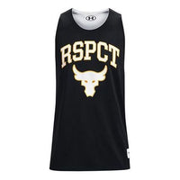 Under Armour Project Rock Reversible Pinnie Training Tank Top 'Black' 1367127-001