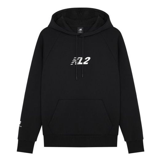 New Balance Men's New Balance Embroidered Logo Sports Pullover Black MT13580-BK