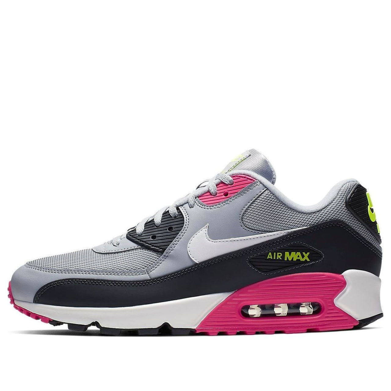 Nike Air Max 90 Essential 'Wolf Grey Rush Pink' AJ1285-020