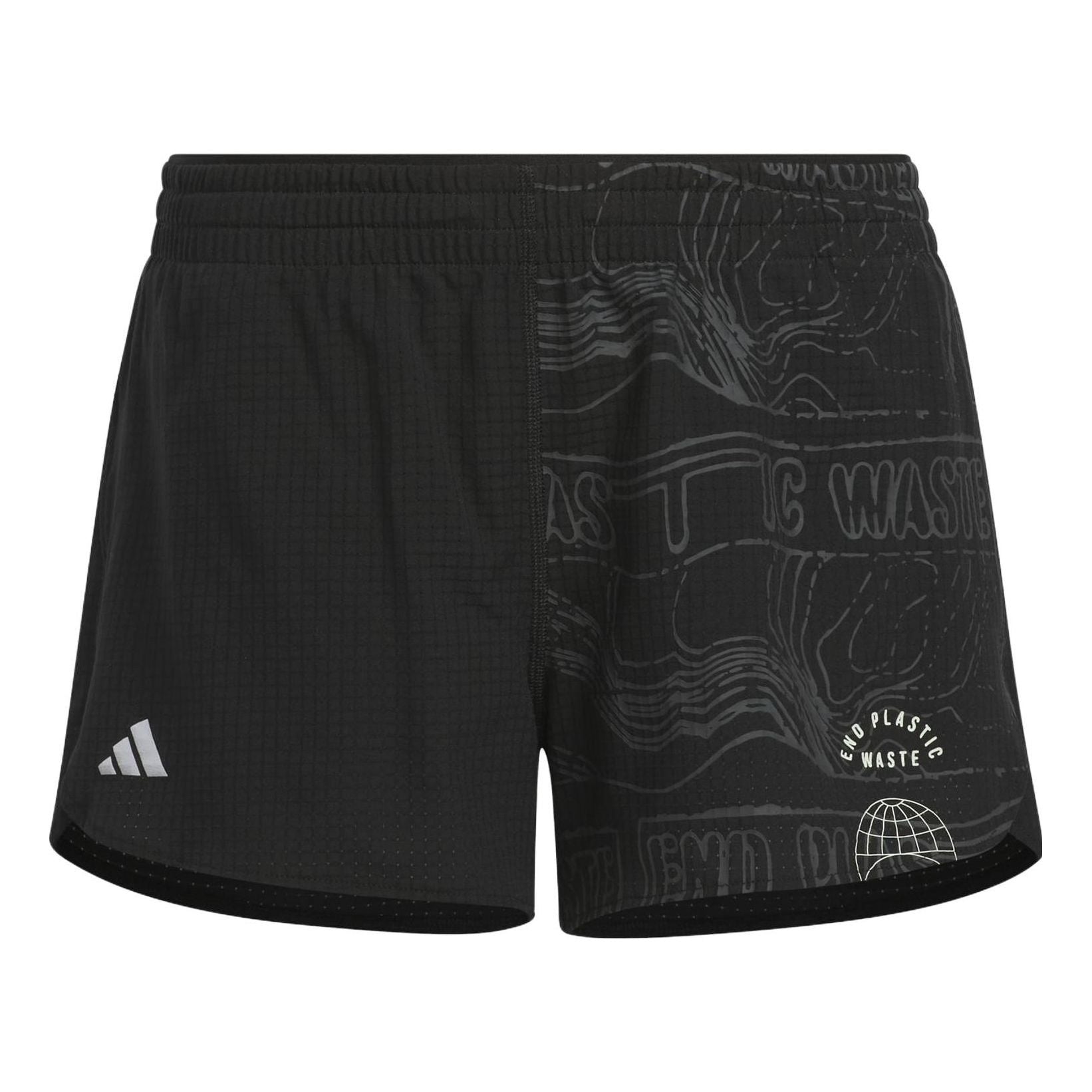 (WMNS) adidas Run for the Oceans Shorts Asia Sizing 'Black' HZ6010