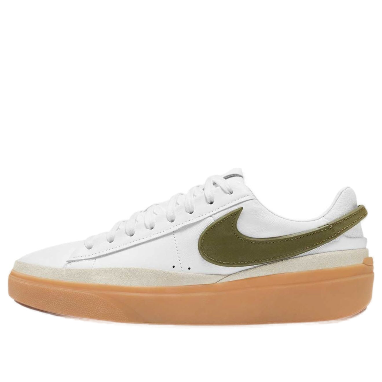 Nike Blazer Phantom Low 'White Medium Olive Gum' HF3119-103