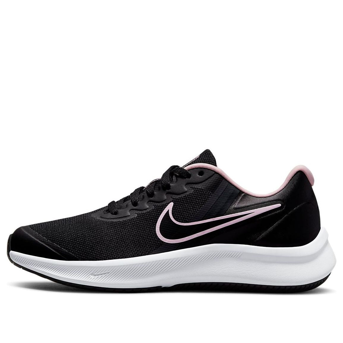 (GS) Nike Star Runner 3 'Black Light Pink' DA2776-002
