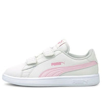 (PS) PUMA Smash V2 Buck V Ps Sneakers White/Pink 365183-27
