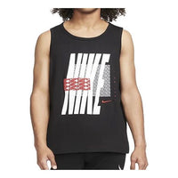 Men's Nike DRI-FIT Training Black Vest CT8447-010