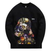 KITH x STAR WARS Floral Vader Crewneck 'Black' KHM030217-001