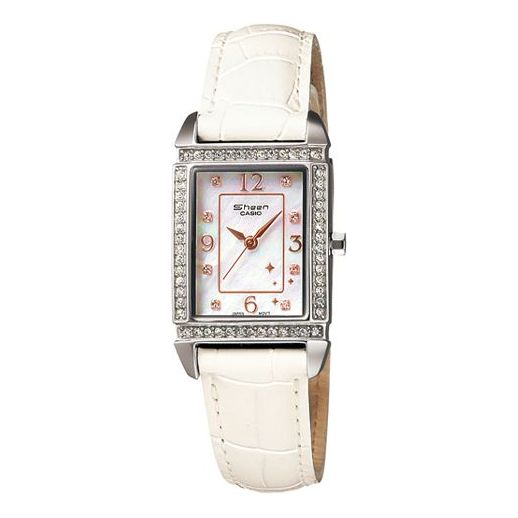 CASIO SHEEN Waterproof White Analog SHN-4017L-7A