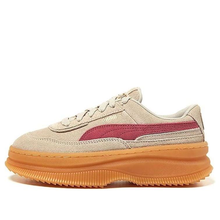 (WMNS) PUMA Deva Suede Casual Sneakers Red/Brown 372423-10
