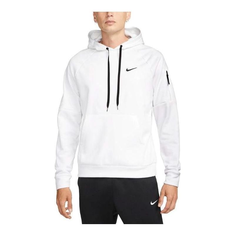 Nike Therma-FIT Fitness Pullover Hoodie 'White' DQ4834-100