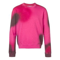 Off-White Arrows Pattern Round Neck Rose Red OMBA025F181920412810