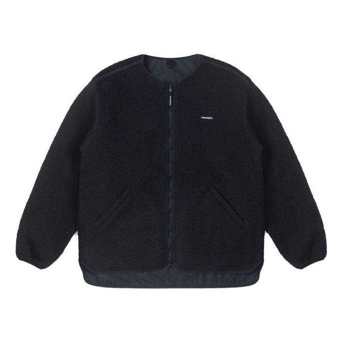 Converse Transitional Sherpa Jacket Asia Sizing 'Black' 10025263-A01