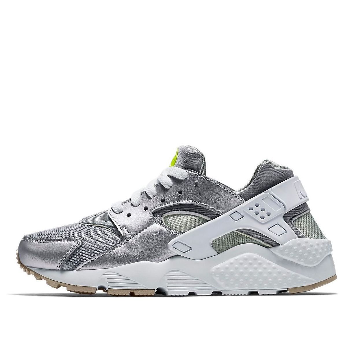 (GS) Nike Huarache Silver/White 654280-003