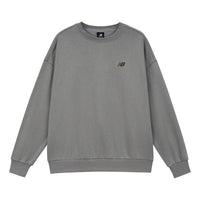 New Balance Casual Pullover Sweatshirt Asia Sizing 'Grey' AMT33344-TAG