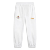 Li-Ning CBA All-Star Graphic Joggers Pants 'White' AYKT603-2